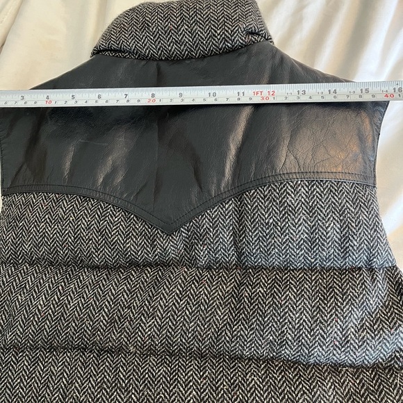 Penfield USA Collection STAPLETON WEED Black Tweed Down Vest Size Small - Picture 16 of 16